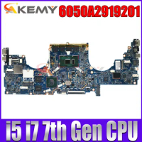 For HP 13-AD 13T-AD Laptop Motherboard 926316-001 926318-601 W/ I5 I7 7th Gen 4G 8G ram Mainboard MX150 GPU 6050A2919201
