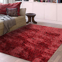 范登伯格 - 新艾菲爾 長毛地毯 - (紅色 - 160 x 230cm)