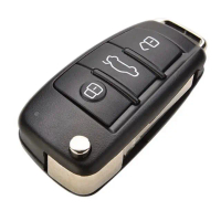 [Số lượng có hạn] Vỏ chìa khoá gập Audi Q7 pin ở thân