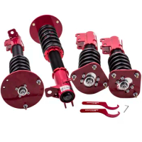 Full Assembly Coilover Kits for Dodge Neon 00-05 &amp; SRT-4 03-05 Adj. Damper Red for Chrysler Neon 02-05 &amp; SRT-4 Shock Struts