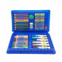 兒童水彩筆42件套 創意文化文具套裝
