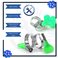 Hose Clip Hose Clamps for Home Brewing Plumbing, Beer Line, Automotive and Mechanical Applications