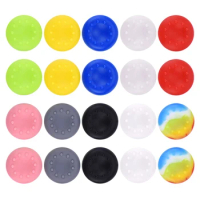 4pcs Analog Thumb Stick Grip Caps for PS5/PS4/Xbox One/Xbox One Elite/Switch Pro Controller Universal Joystick Protective Cover