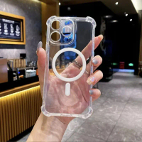 Sarung Telefon Magnet Empat Sudut Ringkas untuk Samsung Galaxy F62 F56 F55 F54 F42 F41 F36 F23 F22 F