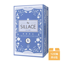 春風 SILLACE三層厚手頂級絲柔抽取式衛生紙120抽x6包串