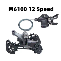 SHIMANO DEORE M6100 M4100 12s DERAILLEUR REAR M7100 M8100 M5100Speed 12V SHIFTER SWTICH basic SL SHIFT LEVER RD SGS