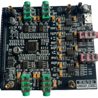 4 in 8 Out Electronic Divider IIS Audio Processing DAC Decoder Board