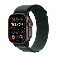 【APP 4%點數】Apple Watch Ultra 2(GPS+Cellular)鈦金屬黑色錶殼配深綠色高山錶環49mm(MX4Q3TA/A) 商品未拆未使用可以7天內申請退貨,退貨運費由買家負擔