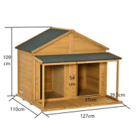 Large Insulated Dog House Outdoor Dog Kennel Insulated Large Xl Outdoor Dog House With Divider