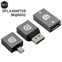 Universal HDMI-compatible Female to HDMI-compatible Female 8K60@ HD Video Converter Adapter for TV Game Console Laptop Computer