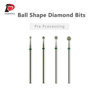 Ball Shape Diamond Bits Remove Gel Manicure Tool Accessory
