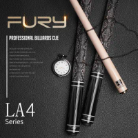 Fury LA Series Pool Cue Stick Taco De Billar 12.5mm Tip HT2 Maple Shaft Uni-Lock Joint Leather Wrap Professional Billiard Cue