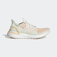 Adidas UltraBoost 19 W [F34073] 女鞋 運動 休閒 慢跑 馬牌 彈力 乾爽 愛迪達 白橘