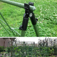 High Quality New Arrival Plant Clip Bracket Outdoor Plastic Rack Joint Support Vegetable 11/16/20mm Yard 12pcs