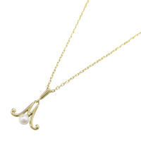 【二手名牌BRAND OFF】MIKIMOTO 御木本 18K黃金 Baby珠 墜飾 項鍊