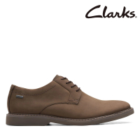 【Clarks】男款Atticus LT Lo GTX防水正裝休閒鞋(CLM61224D)