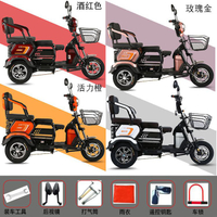 Luxury New Tricycle Home Use Elderly Elderly Scooter Pick up Children Mini Ladies Electric Tricycle