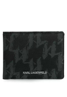 KARL LAGERFELD K/Monogram 圖案銀包