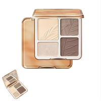 JudyDolll 2 In 1 Highlighter Contour Palette Face Highlight Contour Palette Lasting Sparkling Non-Gr