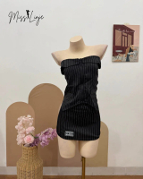 MISS LINJE Set Cosplay Sexy Teacher Wanita / Setelan Lingerie Kostum Secretary Guru Atasan Kemben Zi