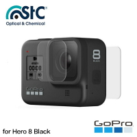 【eYe攝影】現貨 STC for GoPro HERO 8 Black 高透光 9H 強化玻璃鏡頭貼 + 螢幕保護貼