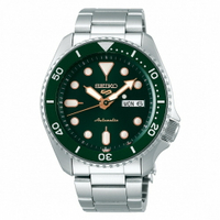 SEIKO 5 sport運動潮流機械腕錶/綠面4R36-07G0G(SRPD63K1)SK030