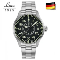 【Laco 朗坤】飛行員系列 FARO 861891.2 42mm｜德國錶 機械錶  軍錶  男/女錶