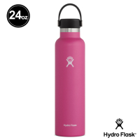 Hydro Flask 24oz/709ml 標準口提環保溫瓶 石竹紅