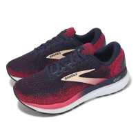 【BROOKS】慢跑鞋 Ghost 16 2E 女鞋 超寬楦 紫 紅 魔鬼系列 避震 輕量 運動鞋(1204072E422)