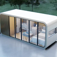 20ft/30ft/40ft Modern Popular Prefab House mobile cabin home apple cabin expandable apple cabin
