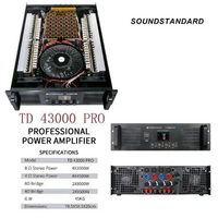 POWER AMPLIFIER SOUNDSTANDARD TD 43000PRO 4CH 4X3000 WATT CLASS H ADA LAYAR LED TD 43000 PRO SOUNDST