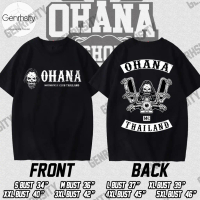 เสื้อOhana เสื้อยืดผู้ชาย Casual Fashion Print Cotton ผู้ชายเท่ๆ วินเทจ Tee เสื้อโอeuzbfwkcwn