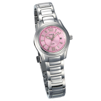 TITUS 鐵達時 都會品味個性時尚腕錶-粉紅/28mm