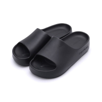 KANGOL 厚底拖鞋 黑 6352862320 女鞋