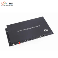 Full Color Video Advertising Display 4G WIFI Dual-mode LED display player Huidu HD-A4 LED Display Screen Control System