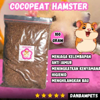 Cocopeat hamster alas kandang dan beeding 100gram