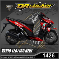 Dekal Sticker VARIO 125/150 NEW Full Body Stiker Skotlet VARIO Desain Petronas Stiker full body VARI