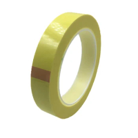 1Roll High-Temp Insulation Adhesive Mylar Tape Mara Tape for Transformer Motor Capacitor Coil Wrap 50Meter Yellow