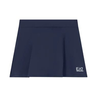 EA7 (Emporio Armani) Tennis Pro Mini Skirt Ventus7 Technical Fabric Blue XS Blue