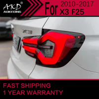 Car Lights for BMW X3 LED Tail Light 2010-2017 F25 Rear Stop Lamp Brake Signal DRL Reverse Automotive Accessories