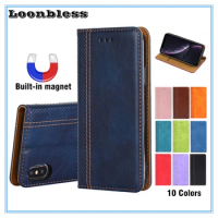 Anti-theft Leather Case For Rakuten Hand Flip Case Luxury phone Cover Leather &amp; Silicone For Rakuten Hand 5G Case Book skin Capa