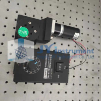 DC motor motorized rotary stage