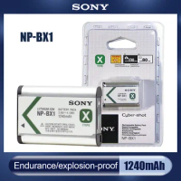 Original Sony NP-BX1 NP BX1 NPBX1 Rechargeable Battery For Sony RX100 M7 M6 M5 M4 M3 x3000r as500 WX350 FDR-X3000R RX100 HX400
