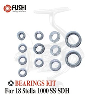 Fishing Reel Stainless Steel Ball Bearings Kit For Shimano 18 Stella 1000 SS SDH / 03797 Spinning reels Bearing Kits