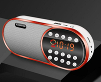 收音機 收音機迷你插卡小音箱戶外晨練便捷充電隨身聽歌唱戲評書機