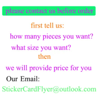 Custom Business Card/ Stickers/Flyers/Books