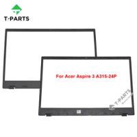 Original New For Acer Aspire 3 A315-24P 2023 Laptop LCD Front Bezel Cover Screen Cover B Shell Black