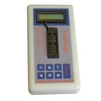 1Set Professional Integrated Circuit Online Maintenance Digital LED Transistor IC Chips Tester IC Tester (A)