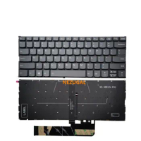 US laptop Keyboard for Lenovo Yoga 530-14 530-14ARR 530-14IKB US gray keyboard With backlight