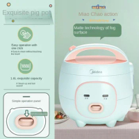 Midea Mini Rice Cooker Small Mini Rice Cooker Electric Rice Cooker Small 1-2 To 3 Person Household
